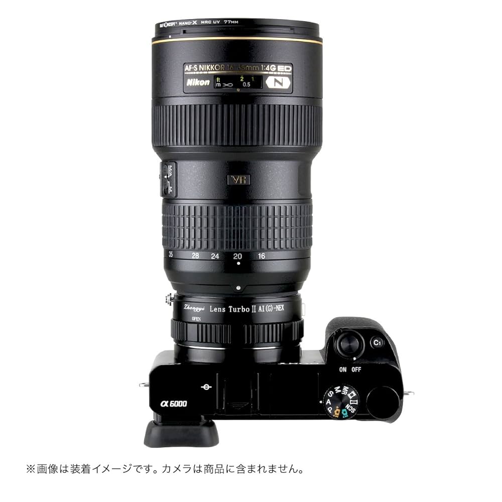 けい⭐︎プロフ必読⭐︎様 レンズ2本 & マウントアダプター Amazon | 中一光学 Lens Turbo Ⅱ N/G-NZ フォーカル